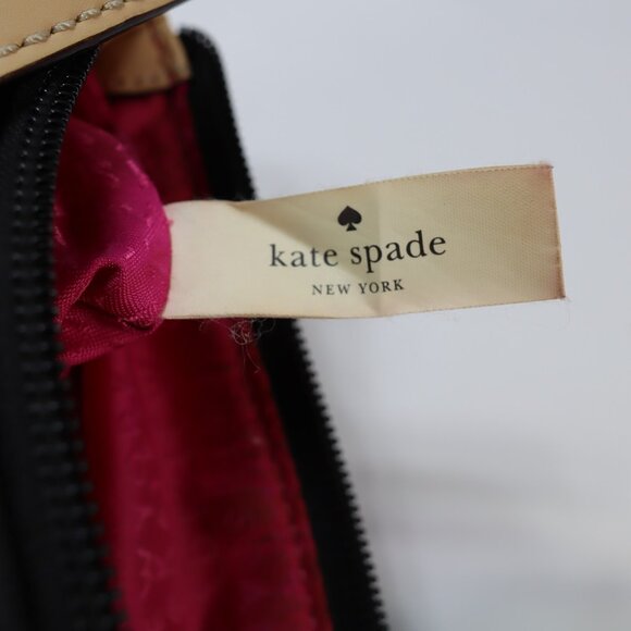 Kate Spade New York Kennedy Park Tess Crossbody Bag Purse Black Nylon Leather - Picture 8 of 10